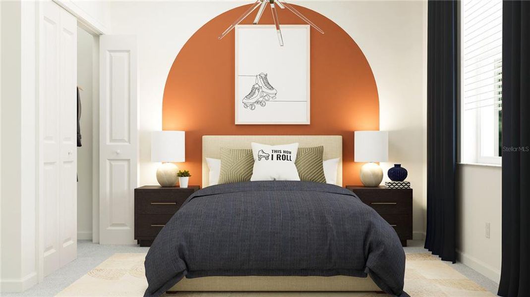 Furnished interior view inside a new home in Rye Ranch, Parrish (Image 12).