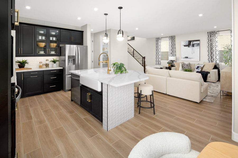 Furnished interior view inside a new home in Bethany Grove, Glendale (Image 6).