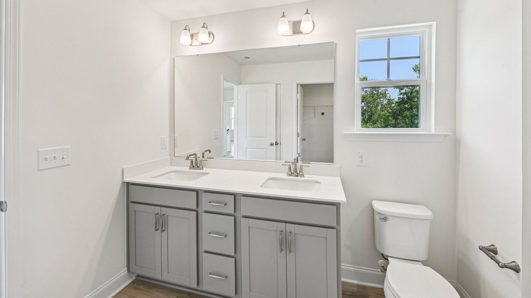 Furnished interior view inside a new home in The Farm at Neill's Creek, Lillington (Image 27).