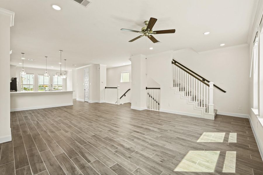 Light and bright great room Light and bright great room