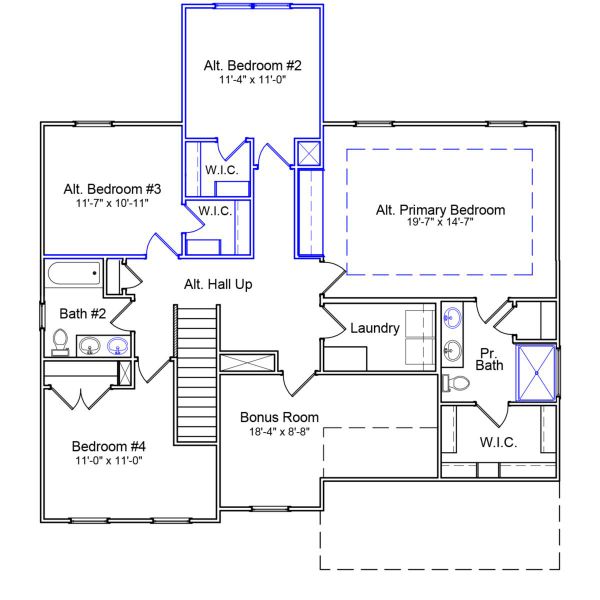 2D floor plan layout of this home in Brayden, Advance, NC (Image 3). 2D floor plan layout of this home in Brayden, Advance, NC (Image 3).