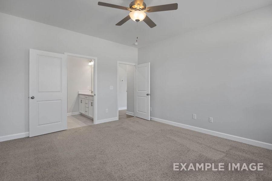 Representative unfurnished interior of a home built from the The Ash by Davidson Homes LLC in Retreat at North Main, Lillington (Image 23).