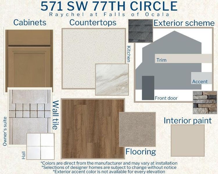 Raychel - Colors for this home Raychel - Colors for this home