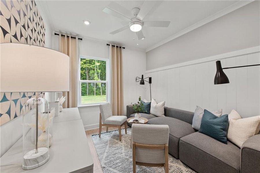 Furnished interior view inside a new home in , Villa Rica (Image 9).