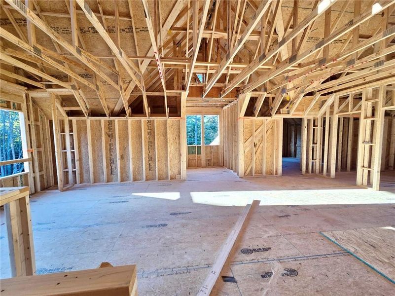 In-progress construction of a new home in , Waleska, GA (Image 11).