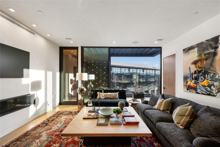 Furnished interior view inside a new home in , Fort Worth (Image 18).