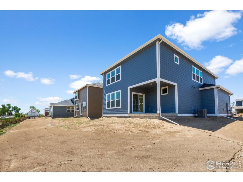Exterior details and patio area of a home in Granary, Johnstown (Image 17).