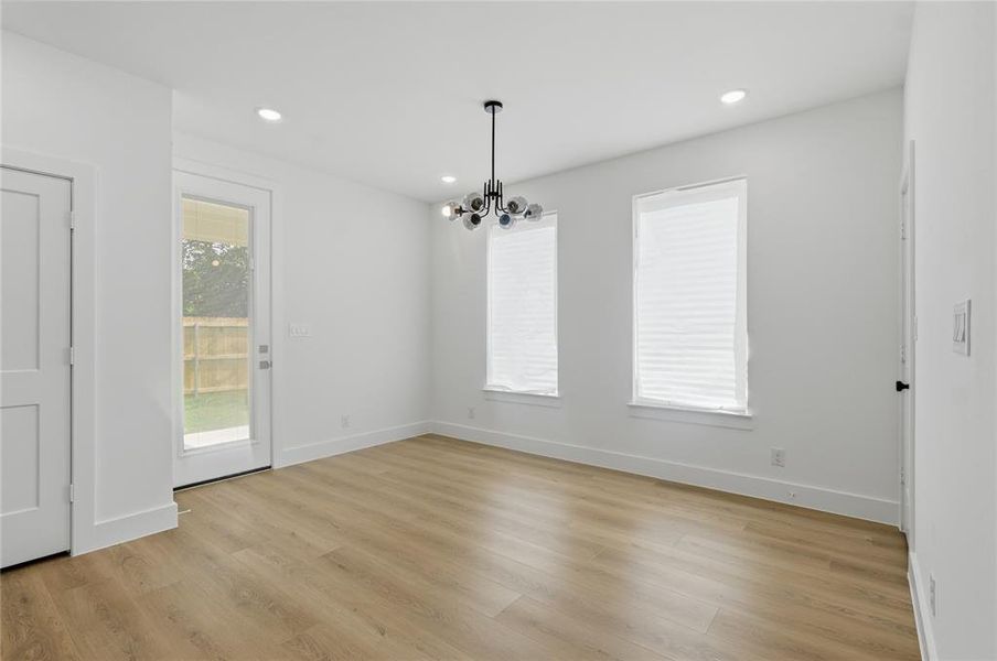 Spacious, unfurnished interior of a new home in , Dallas (Image 22).