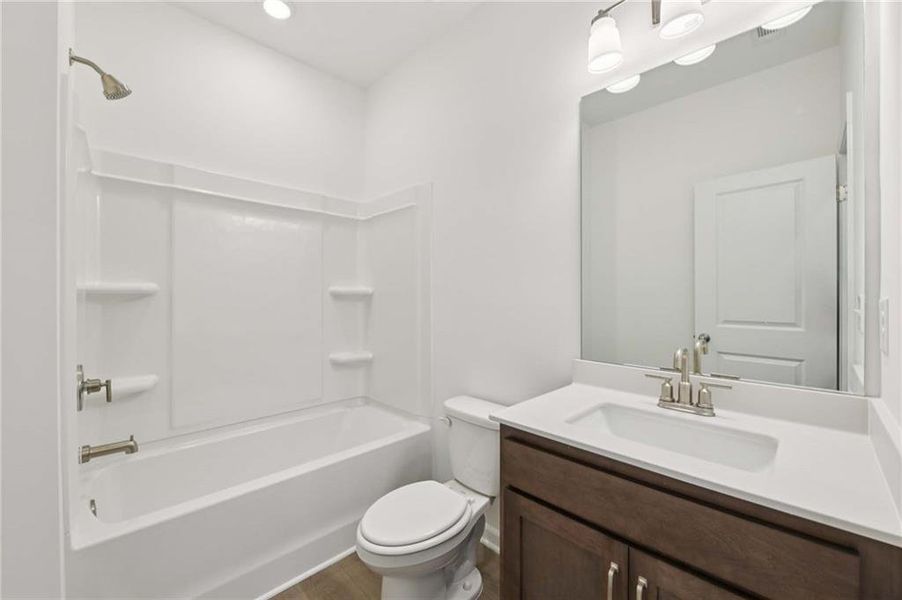 Furnished interior view inside a new home in The Estates at Casteel, Bethlehem (Image 5).