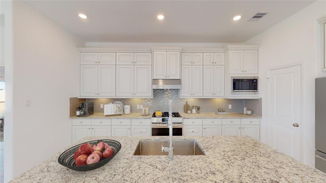 Furnished interior view inside a new home in Monarch Landing, Needville (Image 9).