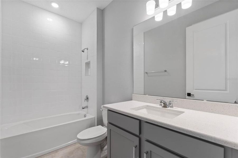 Furnished interior view inside a new home in Hills of Minneola, Minneola (Image 7).