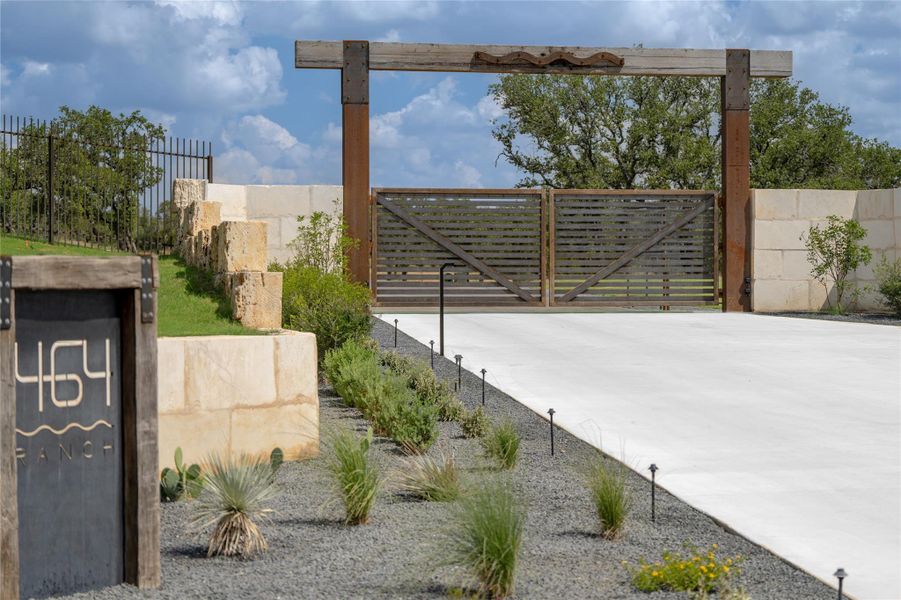 Front exterior of a new home in , Johnson City, TX, highlighting curb appeal (Image 2). Front exterior of a new home in , Johnson City, TX, highlighting curb appeal (Image 2).