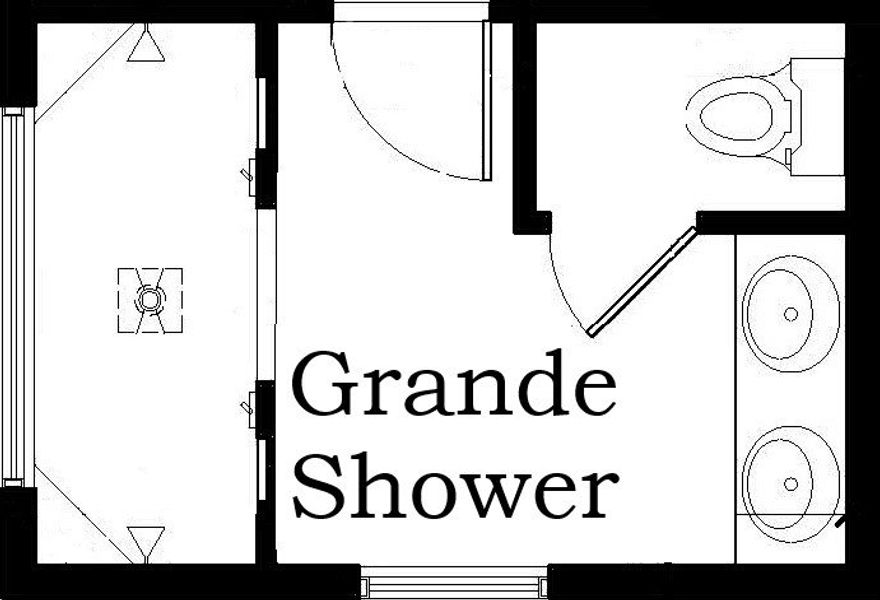 2D floor plan layout for the The Natural by Norfolk Homes in Coronado Estates, Jackson, MI (Image 31).