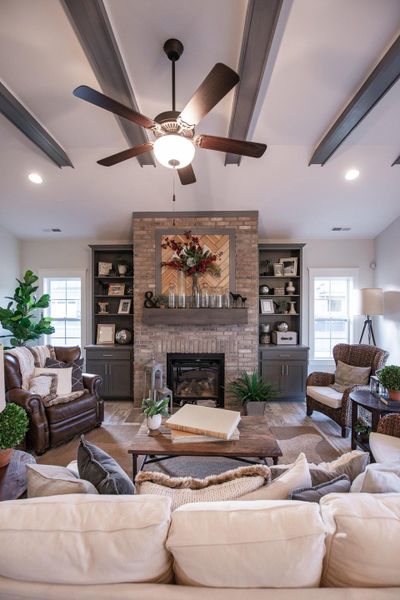 Representative furnished interior of a home built from the Helmsley by Bill Clark Homes in The Sanctuary at Sunset Beach, Sunset Beach (Image 82). Representative furnished interior of a home built from the Helmsley by Bill Clark Homes in The Sanctuary at Sunset Beach, Sunset Beach (Image 82).