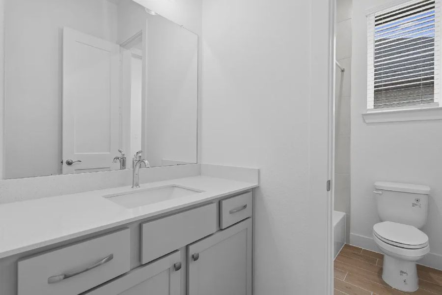 Furnished interior view inside a new home in Attwater 65's, Waller (Image 12).