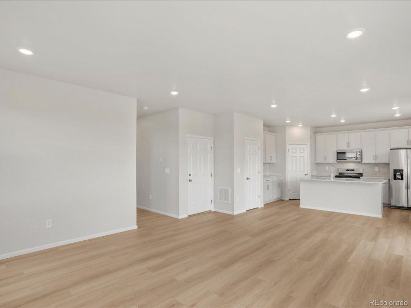 Spacious, unfurnished interior of a new home in Westgate, Greeley (Image 21). Spacious, unfurnished interior of a new home in Westgate, Greeley (Image 21).