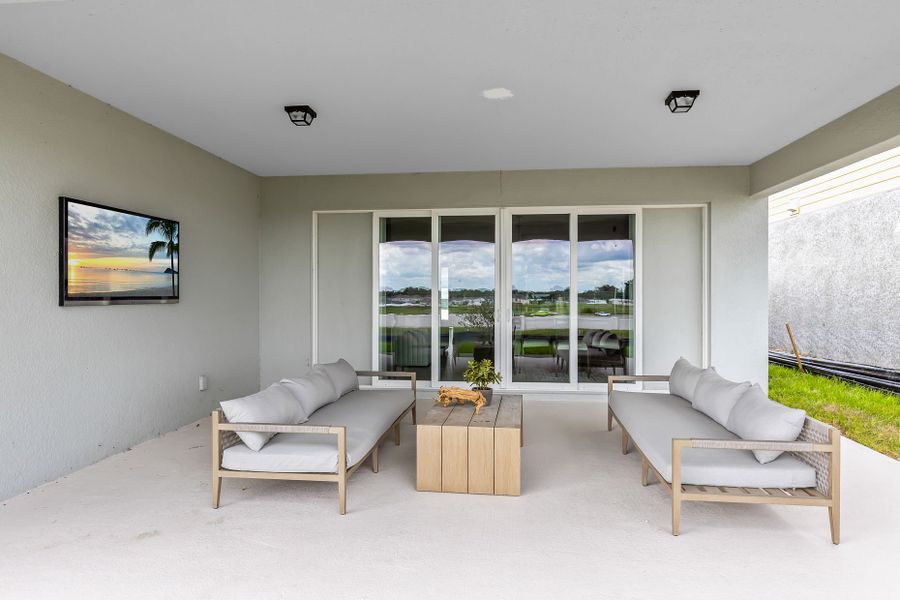 Image 24 representing the Bloomfield by Pulte Homes in Hartford Terrace, Davenport, FL.