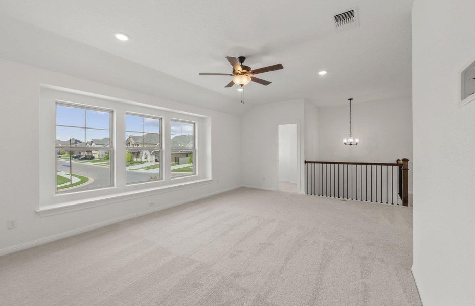 Spacious, unfurnished interior of a new home in Saddleback at Santa Rita Ranch, Liberty Hill (Image 31). Spacious, unfurnished interior of a new home in Saddleback at Santa Rita Ranch, Liberty Hill (Image 31).