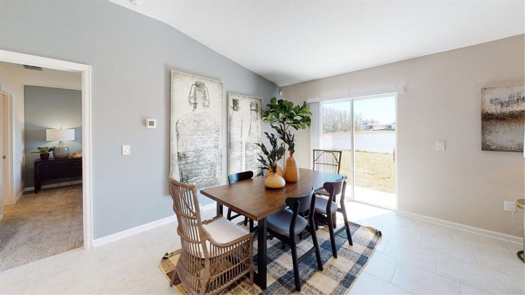 Furnished interior view inside a new home in , Kissimmee (Image 3).