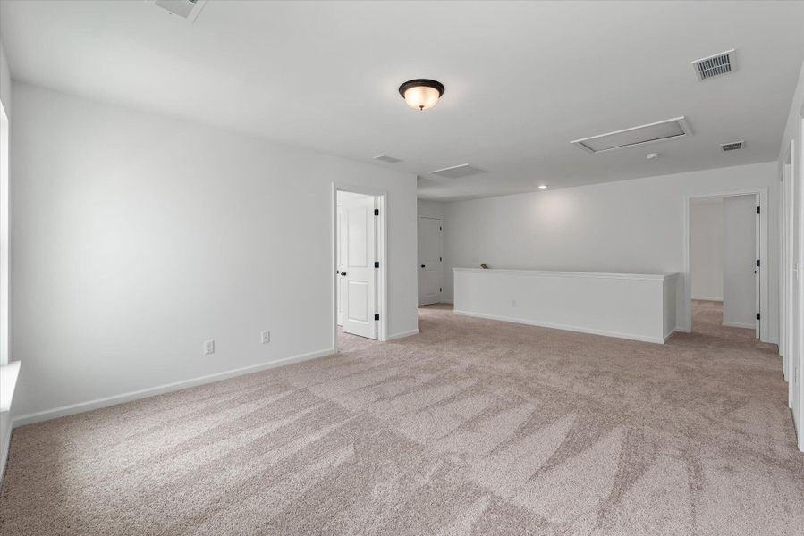 Spacious, unfurnished interior of a new home in Parker's Preserve, Ridgeville (Image 27). Spacious, unfurnished interior of a new home in Parker's Preserve, Ridgeville (Image 27).
