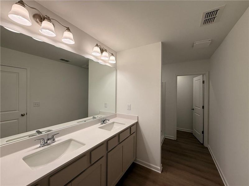 Furnished interior view inside a new home in Leydenview, Mableton (Image 30).