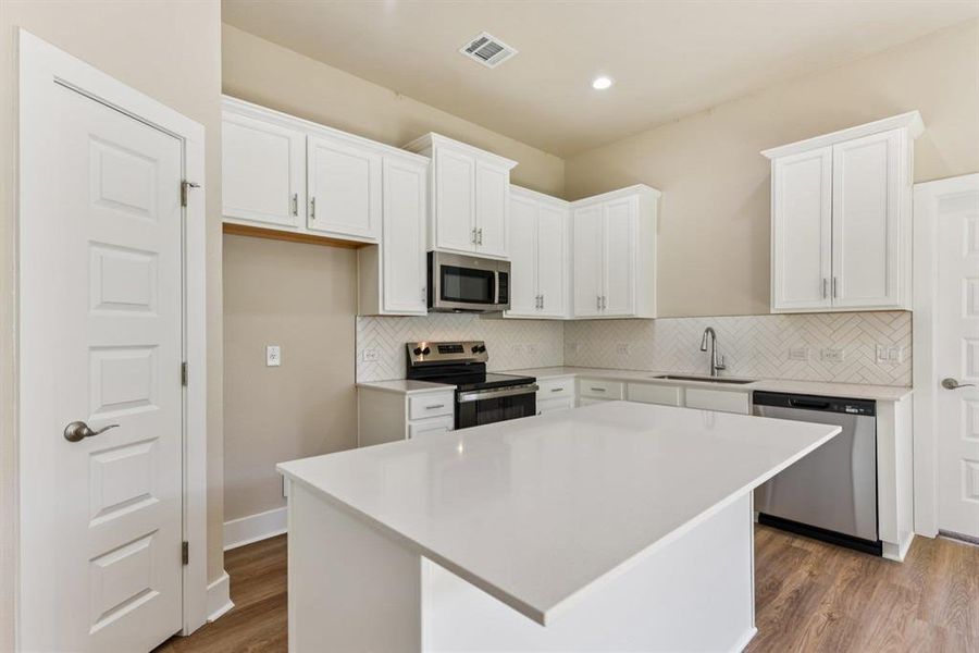 Furnished interior view inside a new home in , Cottonwood Shores (Image 6).