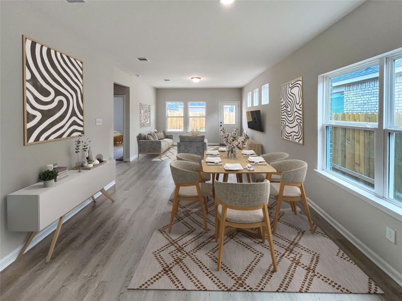 The Cardinal II- Family Room. Sample image for illustration; upgrades, options, and colors may vary. The Cardinal II- Family Room. Sample image for illustration; upgrades, options, and colors may vary.