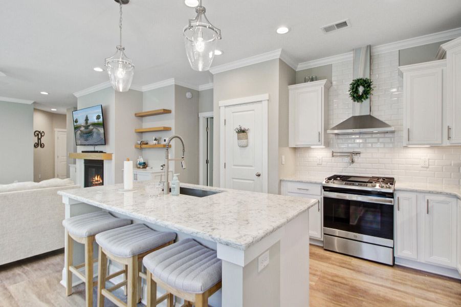 Furnished interior view inside a new home in , Ridgeville (Image 34). Furnished interior view inside a new home in , Ridgeville (Image 34).