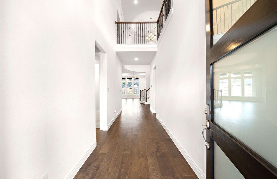 Representative unfurnished interior of a home built from the 3070AU by Ravenna Homes in Audubon 60′, Magnolia (Image 22).