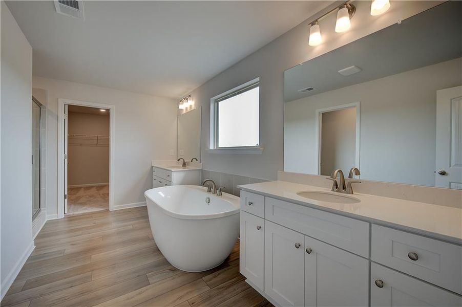 Furnished interior view inside a new home in Brighton, Locust Grove (Image 8).