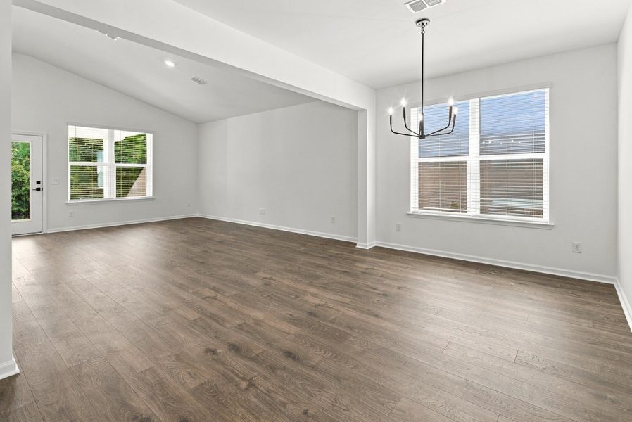 Spacious, unfurnished interior of a new home in The Groves of Berkeley, Moncks Corner (Image 21).