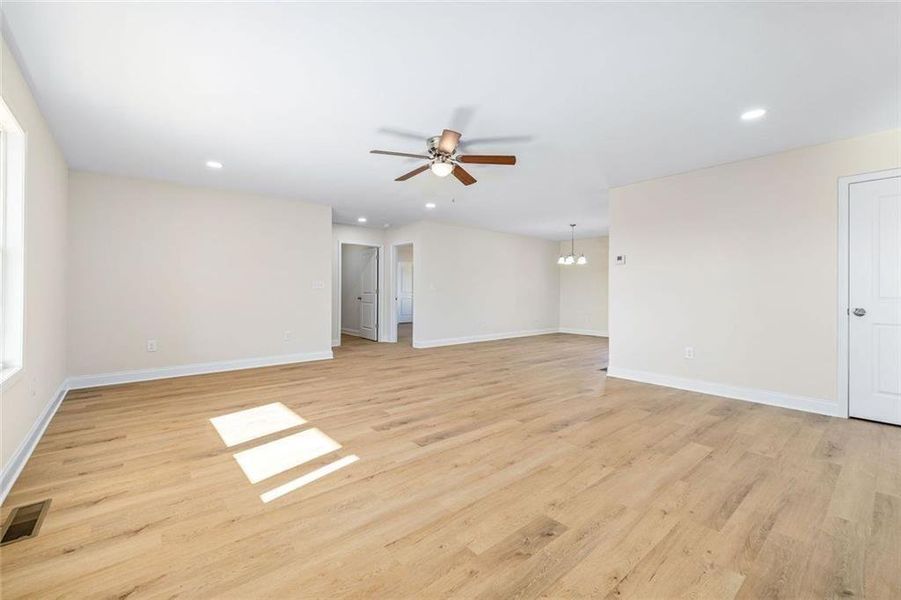 Spacious, unfurnished interior of a new home in , Mount Airy (Image 11).