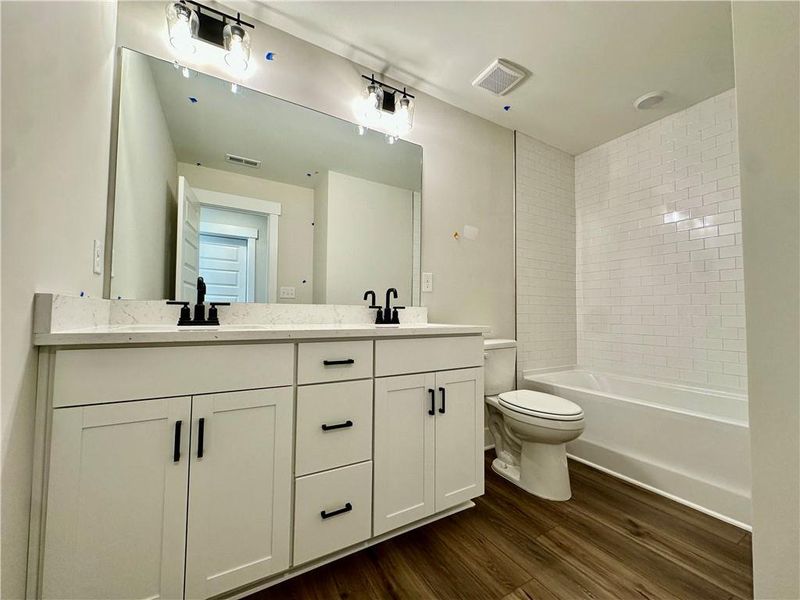 Furnished interior view inside a new home in Marble Tree, Ball Ground (Image 9).