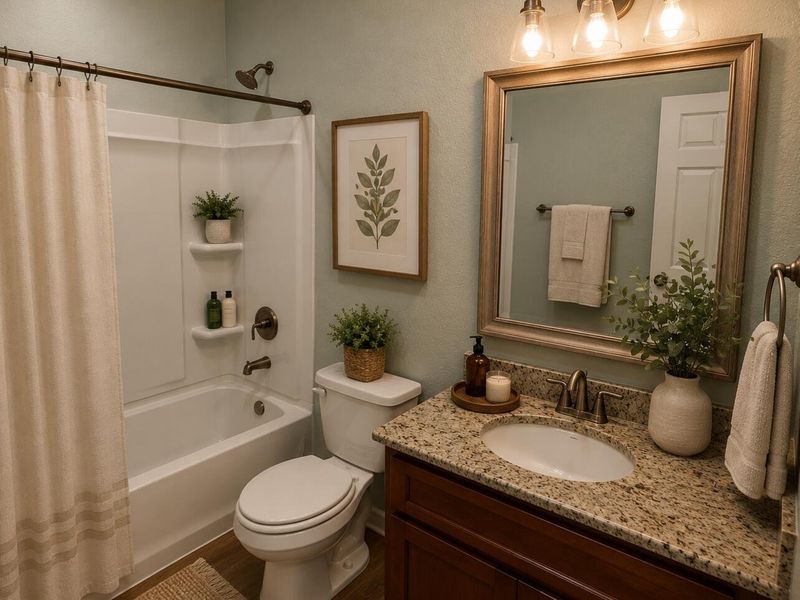 Furnished interior view inside a new home in , Lovelady (Image 9).