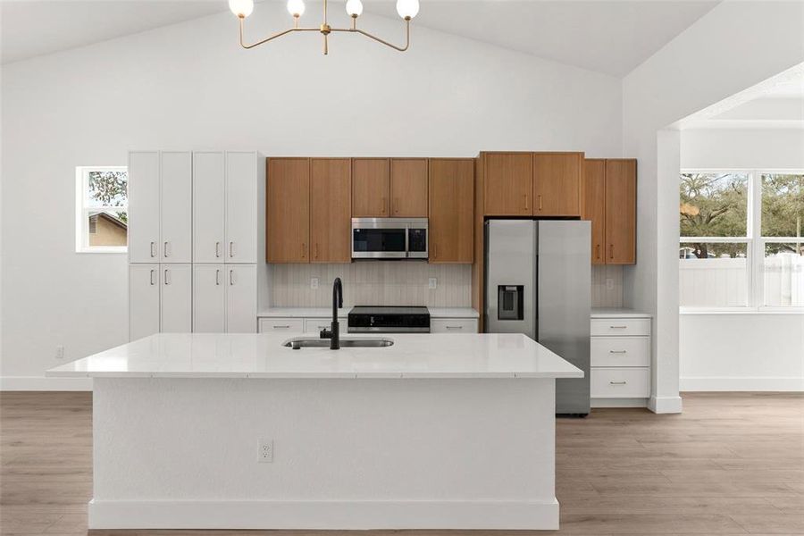 Furnished interior view inside a new home in , Tampa (Image 7). Furnished interior view inside a new home in , Tampa (Image 7).