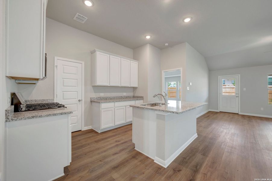 Furnished interior view inside a new home in Mesquite Ridge, San Antonio (Image 8).