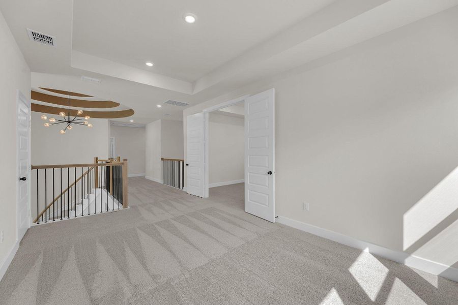 Spacious, unfurnished interior of a new home in Flora, Hutto (Image 48).