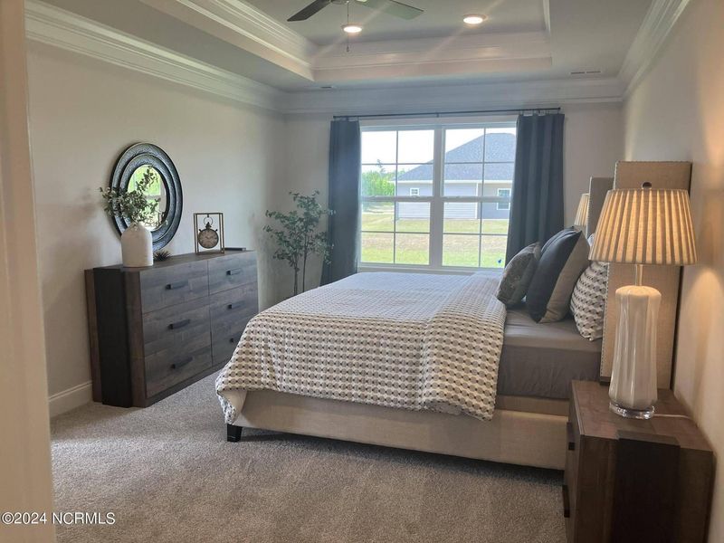 Furnished interior view inside a new home in Fairfield Harbour, New Bern (Image 7).