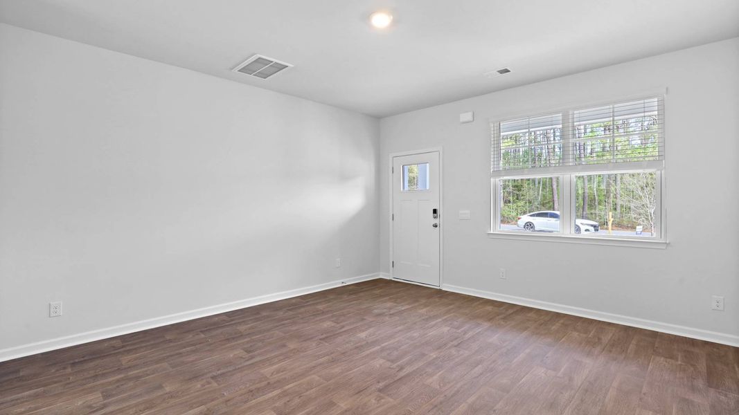 Representative unfurnished interior of a home built from the BRANDON by D.R. Horton in Rivers Reach, Yemassee (Image 17).