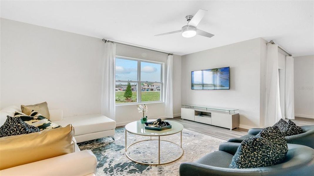 Furnished interior view inside a new home in Buena Lago, St. Cloud (Image 13).