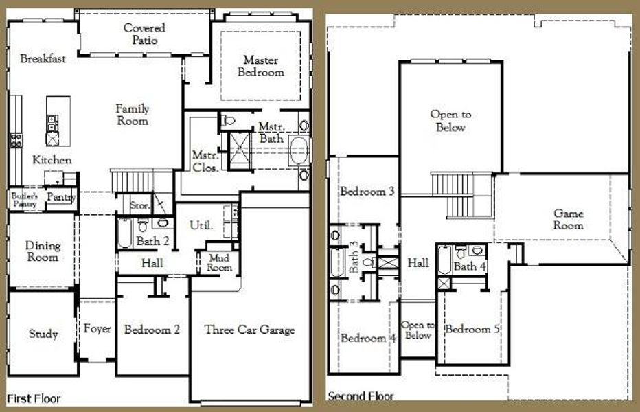 Floorplans – Representative Photo Floorplans – Representative Photo