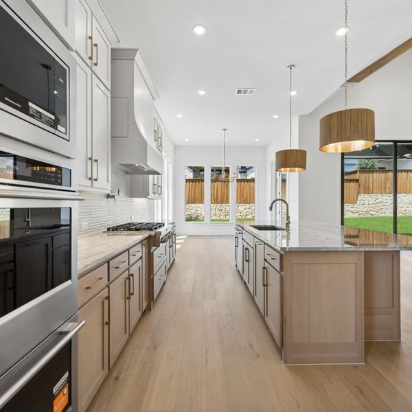 Furnished interior view inside a new home in StarView, Prosper (Image 17).