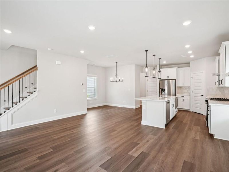 Spacious, unfurnished interior of a new home in Hemingway - Cottage Series, Cumming (Image 14).
