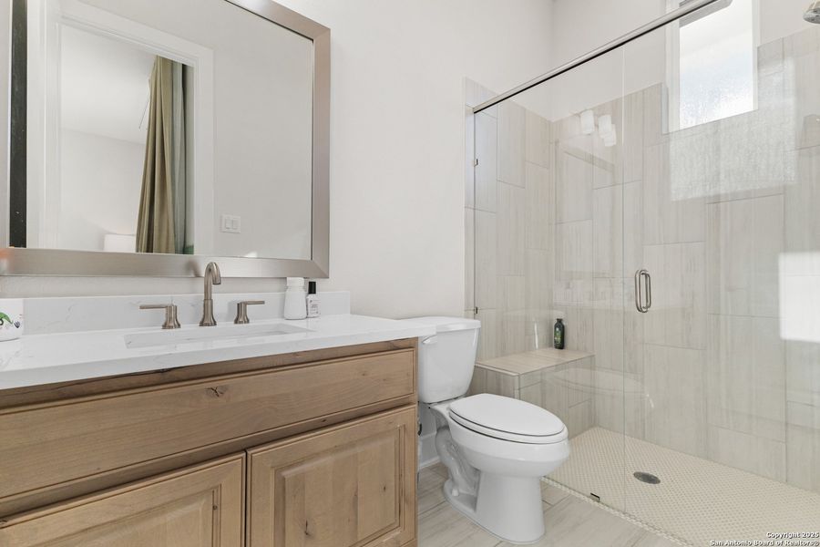 Furnished interior view inside a new home in , San Antonio (Image 30).