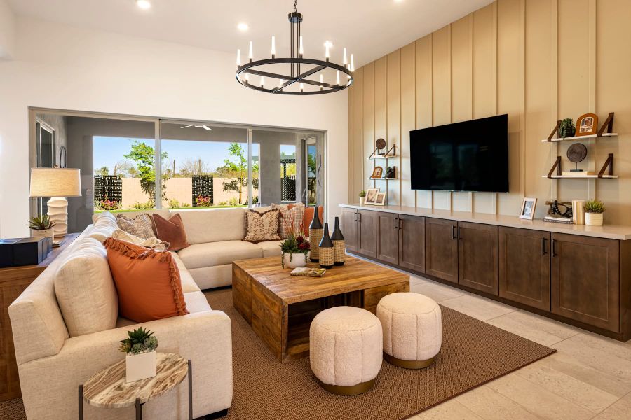 Representative furnished interior of a home built from the Pinnacle Plan 6531 by Tri Pointe Homes in Whispering Hills, Laveen (Image 6). Representative furnished interior of a home built from the Pinnacle Plan 6531 by Tri Pointe Homes in Whispering Hills, Laveen (Image 6).