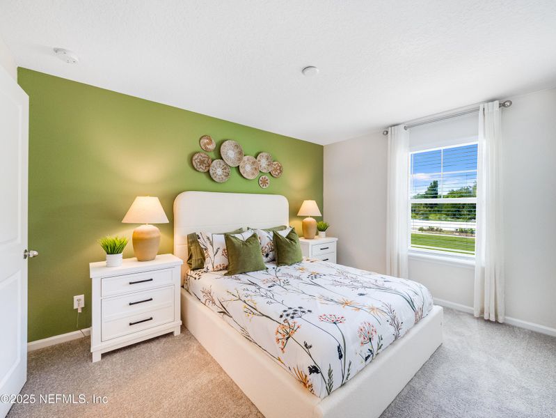 Furnished interior view inside a new home in Silver Falls Townhomes at Silverleaf, St. Augustine (Image 19). Furnished interior view inside a new home in Silver Falls Townhomes at Silverleaf, St. Augustine (Image 19).