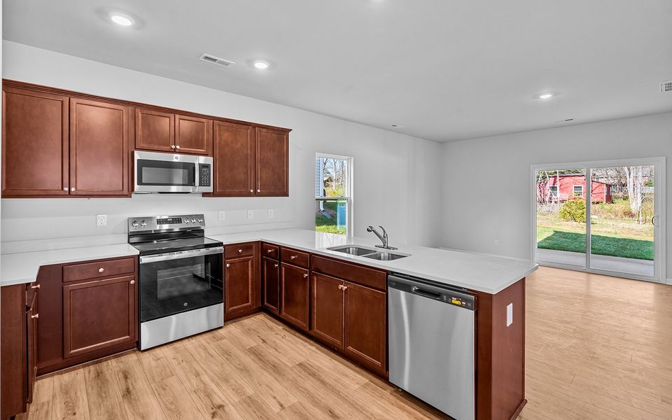 Furnished interior view inside a new home in Hanes Lake, Winston-Salem (Image 11).