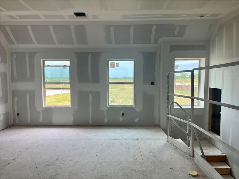 In-progress construction of a new home in Oakwood Estates, Waller, TX (Image 30).