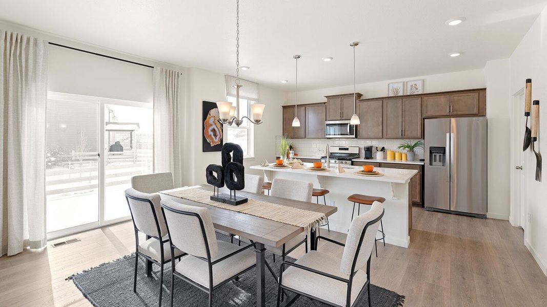 Furnished interior view inside a new home in Brighton Crossing, Brighton (Image 7).