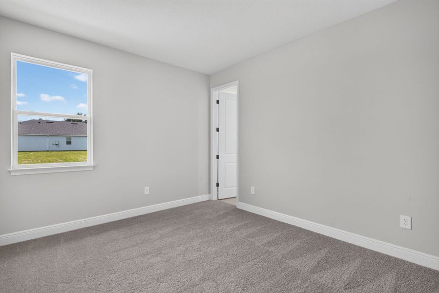 Spacious, unfurnished interior of a new home in Crosswind Ranch, Parrish (Image 18). Spacious, unfurnished interior of a new home in Crosswind Ranch, Parrish (Image 18).